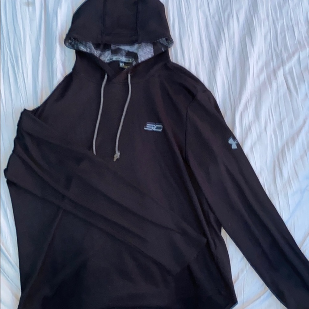 Black hoodie